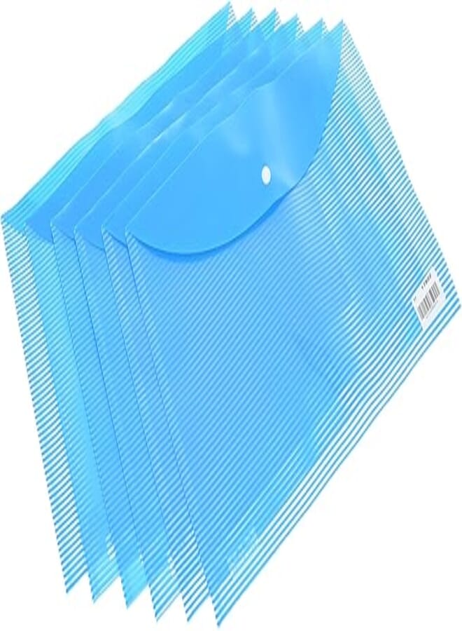 SONIX FC 18 B Capsule Folder 18-Micron A4 Ribbed, 6-Pack